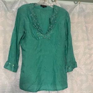 Bebe top with sequins